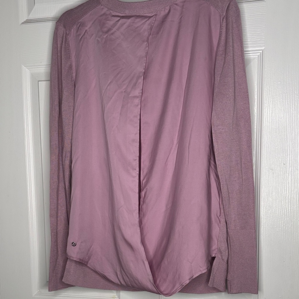 Lululemon Lavender Knit Top - Picture 5 of 6